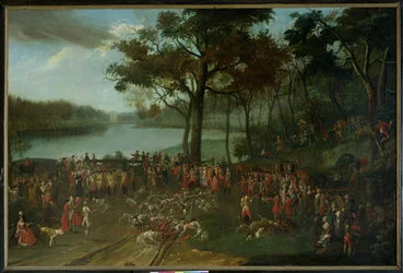 Der Steinbruch an den Etangs de Commelles, 1771